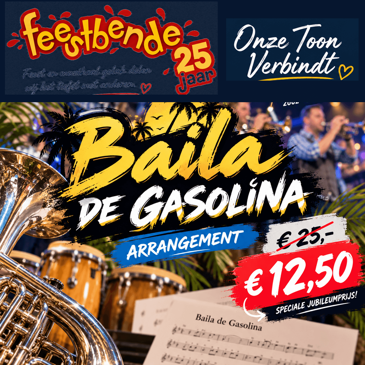 Afbeelding van het arrangement Baila de Gasolina